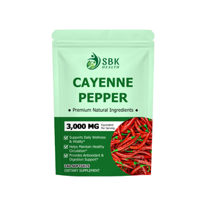 Meilleures ventes : Gélules de piment de Cayenne Halal pour la santé cardiaque – Favorisent une circulation saine - Product Image 1
