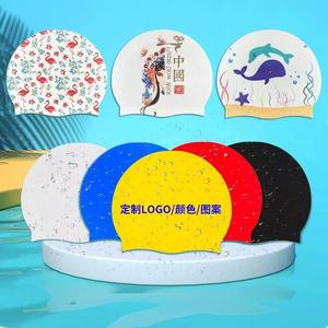 Gorro de Natación de Silicona SanSong Premium con Servicio de Corte, Impermeable y Antideslizante para Adultos y Niños, Ajuste Cómodo para Cabello Largo y Corto - Product Image 3