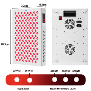 <span class=keywords><strong>Thérapie</strong></span> par la lumière rouge, support à double puce, 5 longueurs d'onde, 630 nm-850 nm, infrarouge et lumière rouge - Product Image 5