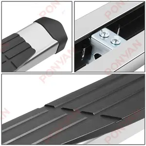 Running Boards Compatible With 2022-2023 Toyota Tundra Crewmax Side Steps Nerf Bars Tundra Stainless Steel Running Boards