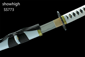 Katana fonctionnelle en bambou, fabriquée à la main, inspirée de l'anime Fate Grand Order, Alter <span class=keywords><strong>Okita</strong></span> Souji, SS773 - Product Image 5