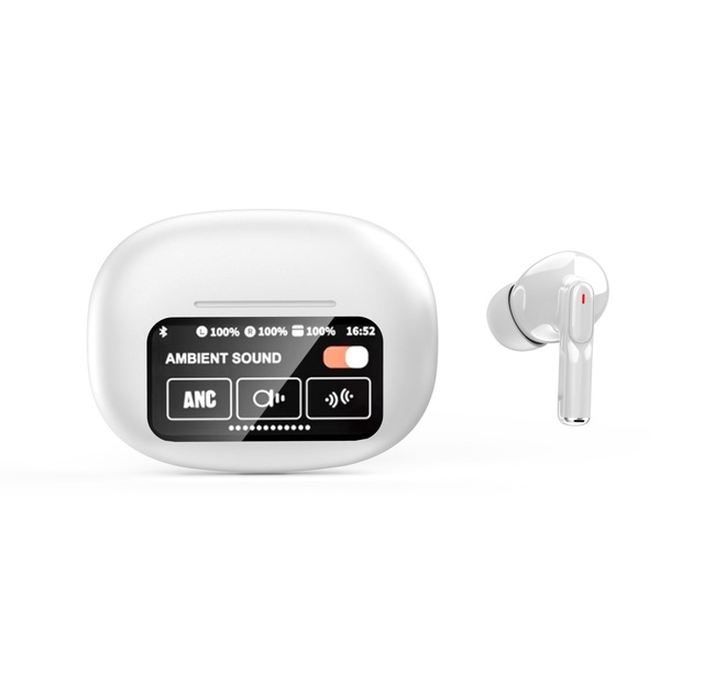 ANC ENC Noise Reduction In Ear Headphones AI Translate Earphones Translation Headphone True Wireless Earbuds with Touch Screen