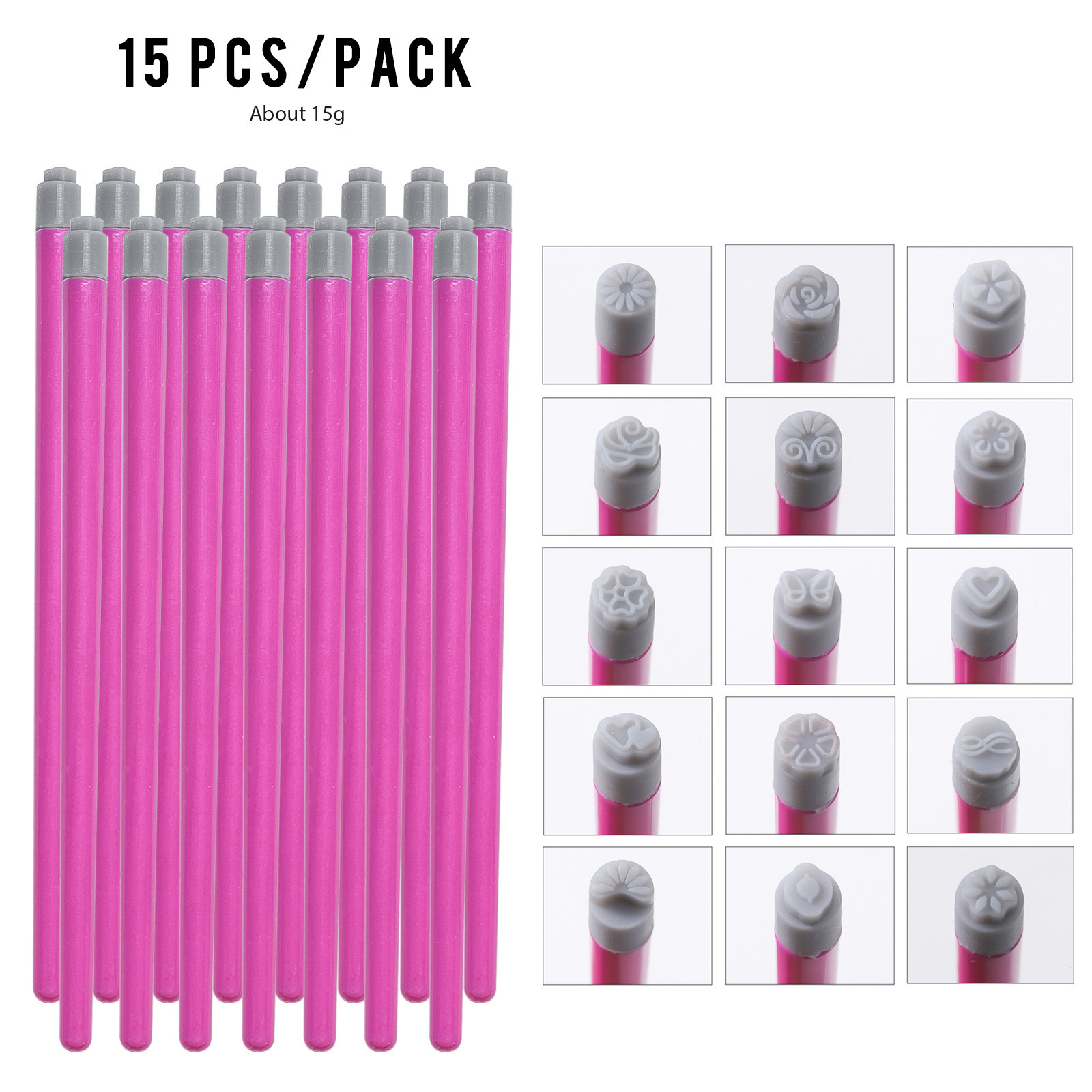 15 pièces/ensemble