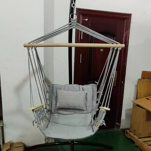 Sedia a dondolo per campeggio all'aperto <span class=keywords><strong>con</strong></span> bracciolo in legno, - Product Image 1