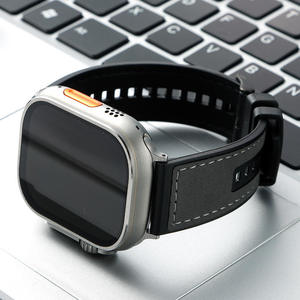 สายนาฬิกาหนังซิลิโคนใหม่ขายส่งจากโรงงาน สำหรับ Apple Watch S11 10 46 มม. Ultra 49 มม. SE 44 มม. และสายนาฬิกาอเนกประสงค์ขนาด 22 มม. - Product Image 4