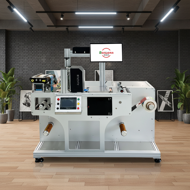 High Speed Label Inkjet Digital Color Roll-to-Roll Full Automated CMYK Card & Paper Printer Single Pass