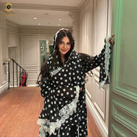 Robe de soirée Abaya Zaynab, robe Abaya musulmane, mode imprimée, nouveau modèle, robe de soirée Abaya noire de Dubaï