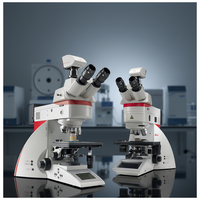 Microscopios Industriales Verticales Leica DM4 M y DM6 M (Trinocular/Binocular) con Enfoque Automático, Pantalla LED y Protección IP53 - Inmediatamente Disponibles