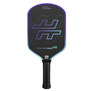 USAPA Approuvé 16mm Matte <span class=keywords><strong>Pickleball</strong></span> Paddle Factory Direct Carbon Fiber T700 <span class=keywords><strong>Raquette</strong></span> en fibre de verre pour la formation Divertissement Gen3 - Product Image 1