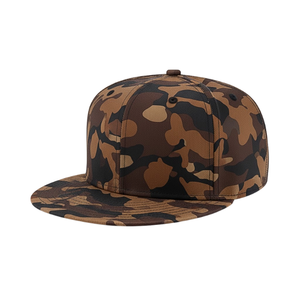 Casquettes Snapback structurées de haute qualité à 6 panneaux, visière plate, personnalisables, imprimées numériquement, camouflage, vierges, pour hommes et femmes, pour la chasse - Product Image 2