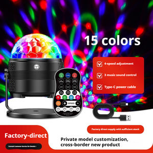 Projecteur Laser LED Universel pour DJ, Mini Balise <span class=keywords><strong>Disco</strong></span> à Changement de Couleurs avec Télécommande, Idéal pour Clubs et Vente en Gros - Product Image 2