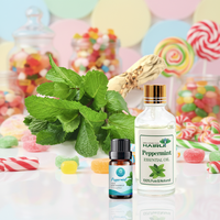 Vente chaude de qualité alimentaire huile de menthe poivrée 100% huile essentielle de menthe poivrée comestible naturelle pure pour boisson vin bonbons gomme à bulles