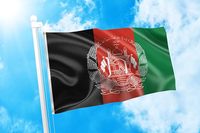 3x5 Ft Drapeau Afghanistan Couleur vive et résistant à la décoloration Toile en tête et double couture Drapeaux afghans Polyester avec œillets en laiton