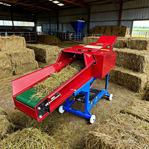 Máquina cortadora de paja de alimentación animal, cortadora de césped para procesamiento de alimentación, nuevo juego de máquina cortadora de paja - Product Image 3