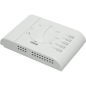 Thermostat électronique Vimar 02900.1 mural blanc 240V 5A en plastique pour contrôle CVC - Product Image 3