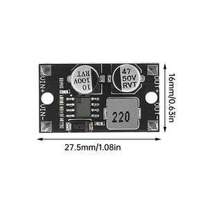 미니 DC-DC 조정 가능한 벅 파워 모듈 입력 5-80V ~ 5V-24V 전원 출력 태양 에너지 회로용 알루미늄 기판 모듈 - Product Image 5