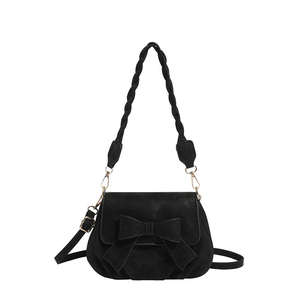 Nouveau sac à bandoulière style jeune fille coréen, sacoche sous le bras avec nœud, très tendance - Product Image 6