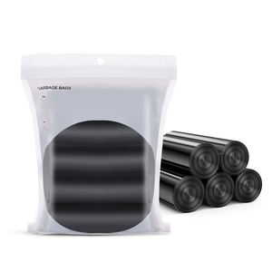 Sacs poubelle alimentaires jetables compostables pour salle de bain imprimés sur mesure 100% grande chemise de 33 gallons sacs poubelle de 13gal - Product Image 1