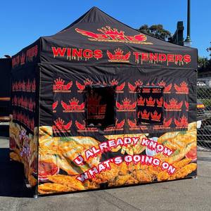 Tùy chỉnh thiết kế thực phẩm Lều lớn chuyên nghiệp giá cả phải chăng sôi động gazebo cho công ty - Product Image 5