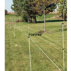 Hot Sale Fiberglass Reinforced Plastic <b>Pole</b> Electric Fence Post - Product Image 2