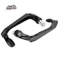 2 pièces BABIXIU Leviers de frein et d'embrayage de moto en alliage d'aluminium ABS de haute qualité, protection anti-chute pour les mains