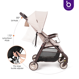 <span class=keywords><strong>Baobaohao</strong></span> รถเข็นเด็กแบบมีเทคโนโลยีสูงมี A2น้ำหนักเบา - Product Image 2