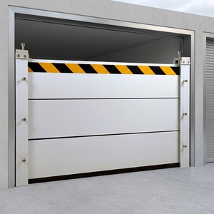 Barrière anti-inondation réglable en largeur de 8 pieds pour la protection des portes de garage standard - Product Image 1