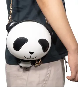 Популярные Новые товары, Женская эвадиагональная сумка, персонализированная модная сумка-тоут в виде панды на заказ, милая маленькая сумка для покупок