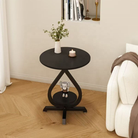 Kleiner Marmor-Couchtisch Wohnzimmer Langlebiger Moderner Einfacher Sofa-Beistelltisch Balkon-Seitenschrank Rosegia 5 Jahre Garantie
