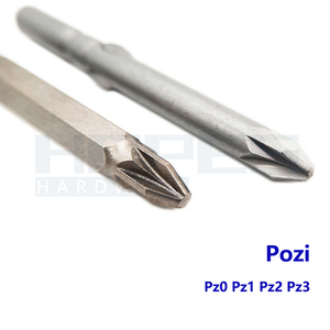 Tùy chỉnh khe cắm Phillips Allen Hex bóng Torx Pozi Robertson tam giác vuông U Y ngũ giác ổ cắm tuốc nơ vít <span class=keywords><strong>Bit</strong></span> - Product Image 4