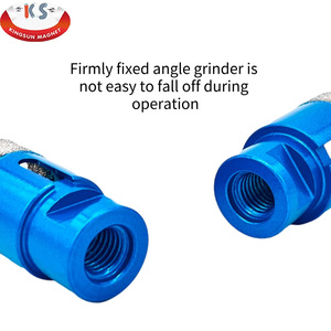 Bộ dụng cụ cắt kim cương xanh đa kích cỡ, mũi khoan và lưỡi cưa dùng cho việc khoan và cắt gạch, gốm sứ, đá cẩm thạch và đá tự nhiên - Product Image 4