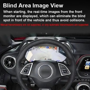For Chevrolet Camaro 2016-2023 <b>Digital</b> Dashboard Panel GPS Speedometer Virtual Cockpit LCD Instrument Tachometer Odometer <b>Clock</b> - Product Image 5