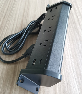 Chúng tôi Tiêu chuẩn điện Strips với 3AC cửa hàng kép <span class=keywords><strong>USB</strong></span> 2type-c mở rộng ổ cắm Treo Ổ cắm điện điện dải tường ổ cắm - Product Image 2