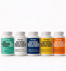 <span class=keywords><strong>Tablet</strong></span> <span class=keywords><strong>Chlorella</strong></span> Spirulina Organik Tinggi Protein Alami EU USDA dengan Vitamin dan Mineral - Product Image 2