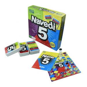 2026 Mẫu Miễn Phí Nhà Máy Tùy Chỉnh Trò Chơi Du Lịch Chất Lượng Cao In Trò Chơi Gia Đình Thiết Lập Bảng Các Tông Trò Chơi Thẻ - Product Image 1