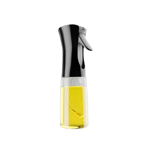 Superventas transfronterizo: Pulverizador de aceite de plástico con pulsador para cocina y hogar, dispensador de aceite para freidoras de aire, atomizador de aceite comestible - Product Image 1
