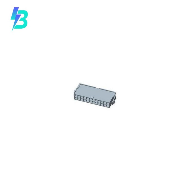 Brand Accessory 1-2296207-0 10 Position Rectangular Connector Housings Plug 4.20mm Panel Mount Snap-In 122962070 Natural