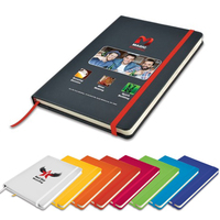 Cuaderno de notas con estampado personalizado forrado de alta calidad, cuaderno de diario de tapa dura A5/A6 de cuero PU con logotipo personalizado para oficina de negocios