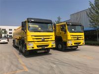 Citerne d'occasion de 30 000 litres à 4 compartiments, cabine HW 76, en acier au carbone Q235, vente chaude, prix usine Chine, pour transport d'huile/essence/diesel