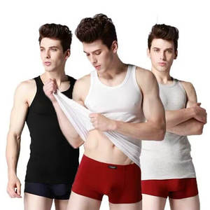 เสื้อกล้ามเต้านม <span class=keywords><strong>M</strong></span>-2XL ไล่ล่ากวาง ZLF010รุ่น1.38ดอลลาร์เสื้อกล้ามนักยิมนาสติกถักสีขาววิ่งสำหรับผู้ชาย - Product Image 2