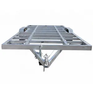 Chasis de marco de acero galvanizado para remolque de casa móvil