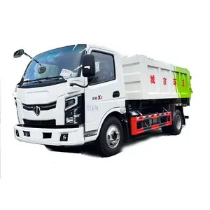 New 4 ton hook lift container 5 ton arm roll off self loading small hook loader price of Feidi Motors waste management trucks