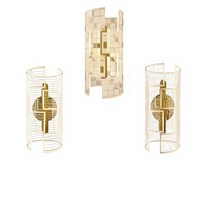 Lampe murale cylindrique LED dimmable de luxe moderne et minimaliste en aluminium pour chambre et salon, exclusivité transfrontalière, nouveauté 2024