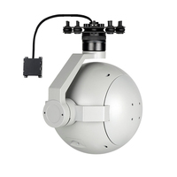 Caméra de Surveillance pour Drone avec Triple Capteur EO IR Thermique et Zoom pour l'Inspection des Infrastructures