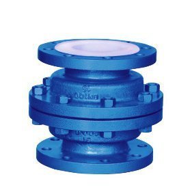 Shanghai Meili De Valve H42F46-16C Flanged Check Valve PTFE <b>Sealing</b> Acid Media Normal Temperature - Product Image 2