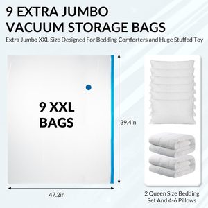 Hot Selling Cheap Classic Living Room <b>Vacuum</b> Storage Compressed <b>Bag</b> for Queen Mattress Clothing Eco-Friendly Multifunction - Product Image 6