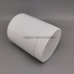 プラスチックHDPE800MLシリンダーラウンドワイドマウスボトルジャーパウダーボトルクリーニングプロテインパウダーピルカプセルスポーツ栄養 - Product Image 6