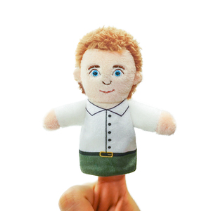 Nouvelles marionnettes à doigts en peluche pour la maternelle, jeu de rôle pour enfants, jouet d'histoires, animaux en peluche - Product Image 5