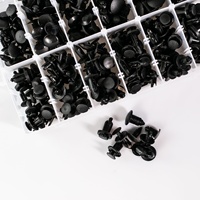 Clips de fixation en plastique pour voiture, kit de rivets de carrosserie automobile