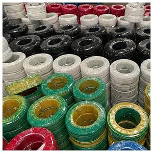 Cable Eléctrico de Cobre PVC de un Solo Hilo, Sólido, Precio de Fábrica, 1.5mm 2.5mm 4mm 6mm 10mm² para Cableado de Edificios - Product Image 1